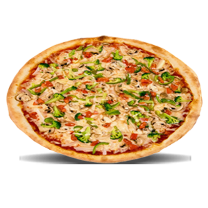 Veggie Hot Pizza 14inch